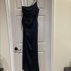 Elegant Black Azazie Evening/ Bridesmaid Dress
